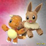 Mattel MEGA Pokémon 2er Pokéball Set - Glumanda und Evoli, Konstruktionsspielzeug 