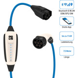 NRGkick Mobile Wallbox 16A 7,5m GSM/GPS/SIM Pure weiß, 11 kW, 7,5 Meter Kabel, WLAN, Bluetooth, GSM/GPS, integrierte SIM