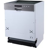 Respekta GSP 60 TID M, Spülmaschine silber, 60 cm