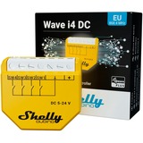 Shelly Qubino Wave i4 DC, Schalter gelb