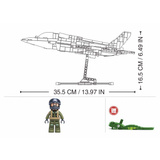 Sluban ModelBricks F-35B Lightning II Jagdflugzeug, Konstruktionsspielzeug 