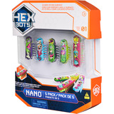 Spin Master Hex Bots - Nano Bots 5er-Pack, Spielfigur 