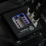 Thermal Grizzly DeltaMate CPU Block - MPII 1851, CPU-Kühler schwarz/silber, AM5