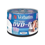 Verbatim DVD-R 4,7 GB, DVD-Rohlinge 16fach, 50 Stück