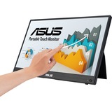 ASUS ZenScreen MB16AHT, LED-Monitor 40 cm (16 Zoll), schwarz, FullHD, IPS, Multitouch, USB-C