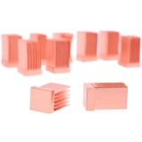 Alphacool GPU RAM Copper Heatsinks 6,5x6,5mm, Kühlkörper kupfer, 10 Stück