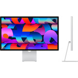 Apple Studio Display, LED-Monitor 68.3 cm (27 Zoll), silber, Neigungsverstellbarer Standfuß, Nanotexturglas, 5K Retina, Webcam
