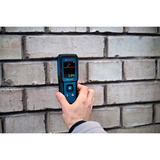 Bosch Holzfeuchtemesser GMM 1-15 Professional blau/schwarz, 2x Batterien, Tasche