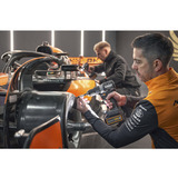 DEWALT Akku-Schlagbohrschrauber DCD85MM2T, 18Volt, im McLaren Design grau/schwarz, 2x Li-Ion XR Akku 4Ah, in T STAK Box