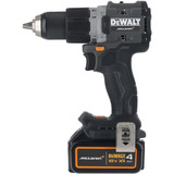 DEWALT Akku-Schlagbohrschrauber DCD85MM2T, 18Volt, im McLaren Design grau/schwarz, 2x Li-Ion XR Akku 4Ah, in T STAK Box
