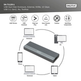 Digitus DA-71120-1 USB M.2 SSD , Laufwerksgehäuse aluminium, NVMe 10Gbps USB 3.1Gen2