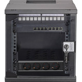 Digitus Netzwerk-Set SOHO Pro 10" 315x300 mm (BxT), IT-Schrank schwarz, 6 Höheneinheiten