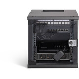 Digitus Netzwerk-Set SOHO Pro 10" 315x300 mm (BxT), IT-Schrank schwarz, 6 Höheneinheiten