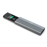Digitus USB M.2 Festplattengehäuse SSD , Laufwerksgehäuse aluminium, NVMe 10Gbps USB 3.1Gen2