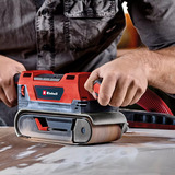 EINHELL Bandschleifer TE-BS 850 E rot/schwarz, 850 Watt