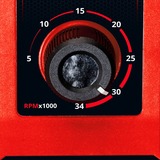 EINHELL Power X-Change Akku-Schleif- / Gravur-Werkzeug TE-MT 18/34 Li-Solo, Geradschleifer rot/schwarz, ohne Akku und Ladegerät, 55-teiliges Zubehör-Set