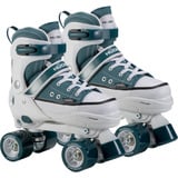 HUDORA Roller Skates Gr. 28-31, Inline-Skates blau/weiß, Sneaker-Look