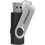 Intenso Office Line 256 GB, USB-Stick silber/schwarz, USB-A 3.2