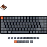 Keychron K3 Version 2, Gaming-Tastatur schwarz/grau, DE-Layout, Keychron Low Profile Optical Brown, Hot-Swap, Aluminiumrahmen, RGB