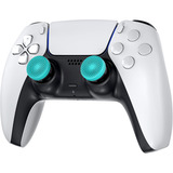  KontrolFreek Performance Thumbsticks – Lotus Edition, Analog-Stick türkis/schwarz, 2 Stück, für Playstation 5/4 Controller