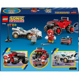 LEGO 77118 Sonic the Hedgehog Silvers Auto vs. Knuckles' Monstertruck, Konstruktionsspielzeug 