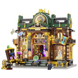 Lumibricks Steampunk Time Rift Bibliothek, Konstruktionsspielzeug 