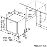 Neff S255ECX06E, Spülmaschine 60 cm, Home Connect, XXL