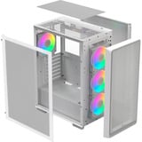 Ocypus Gamma C60 ARGB , Tower-Gehäuse weiß, Tempered Glass