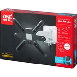 One for all TV-Wandhalterung WM 6242 schwarz