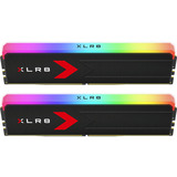 PNY DIMM 32 GB DDR5-6400 (2x 16 GB) Dual-Kit, Arbeitsspeicher schwarz, MD32GK2D5640036XRGB, XLR8 Gaming EPIC-X RGB, INTEL XMP, AMD EXPO