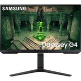 SAMSUNG Odyssey Gaming G4 S25BG400EU, Gaming-Monitor 62 cm (25 Zoll), schwarz, FullHD, IPS, Free-Sync/G-Sync, HDR, 240Hz Panel