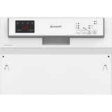SHARP QW-HS12S47EW-DE, Spülmaschine weiß, 45 cm