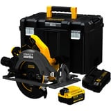 Stanley Akku-Handkreissaege (SFMCS551M1T-QW), 18Volt, Handkreissäge schwarz/gelb, Li-Ion-Akku 4,0Ah, Pro-Stack Koffer