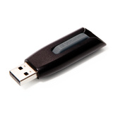 Verbatim Store 'n' Go V3 64 GB, USB-Stick schwarz/grau, USB-A 3.2 Gen 1