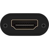 goobay HDMI-Signalverstärker 4K @ 30Hz, HDMI Verlängerung schwarz