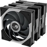 ASUS ROG Eurux GR120 ARGB, Gehäuselüfter schwarz, 3er Pack, 122 mm