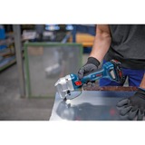 Bosch Akku-Nager GNA 18V-16 E Professional, 18Volt, Blechschere blau/schwarz, 2x Akku ProCORE18V 4,0Ah, in L-BOXX