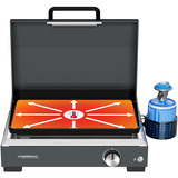 Campingaz Plancha Sigma 1 CV, Grillplatte schwarz/edelstahl, 2,8 kW, für CV 470 Plus