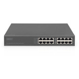Digitus 8-Port Gigabit Ethernet PoE Injektor, 802.3bt, 250W, PoE-Injektor grau