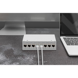 Digitus CAT 6A Keystone Modul geschirmt werkzeugfrei 8 Stk., Keystone-Modul 