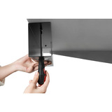 Digitus Kabelmanagement Kanal, unter Tisch, Kabelführung schwarz