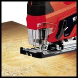 EINHELL Power X-Change Akku-Stichsäge TC-JS 18 Li, 18Volt rot/schwarz, Li-Ionen Akku 2,5Ah, Koffer E-Box Basic