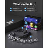 Govee Lichterketten für den Außenbereich mit transparenten Lampen 