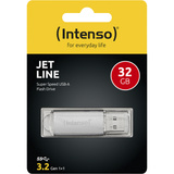 Intenso Jet Line 32 GB, USB-Stick aluminium