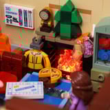 Lumibricks Skihütte, Konstruktionsspielzeug 