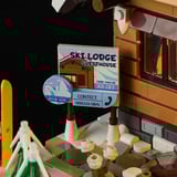 Lumibricks Skihütte, Konstruktionsspielzeug 