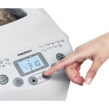 Medion LIFE Brotbackautomat MD 11011 weiß, 550 Watt, für Brote bis 1 kg