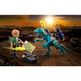 PLAYMOBIL 70629 Dino Rise Uncle Rob: Aufrüstung zum Kampf, Konstruktionsspielzeug 