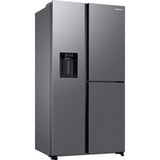 SAMSUNG RH68B8520S9/EG RS8000, Side-by-Side edelstahl/silber, Food Showcase Tür, Wassertank