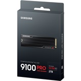 Samsung 9100 PRO Heatsink 2 TB, SSD PCIe 5.0 x4, NVMe 2.0, M.2 2280